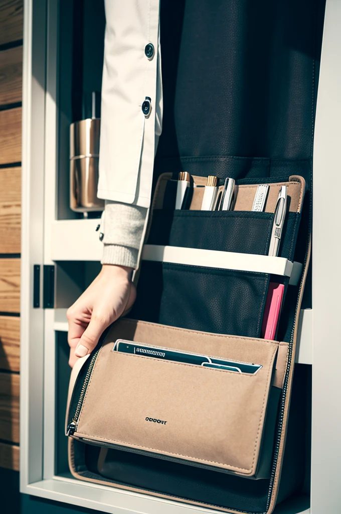 SMART BOX CASE, THAT WHEN OPENING IT HAS A SCREEN THAT COMES ALONG WITH A PEN TO USE THIS TECHNOLOGY SCREEN AND ALSO HAS ROOM FOR YOUR PENS. IT HAS A BEAUTIFUL AND ELEGANT DESIGN THAT LOOKS LIKE A SMALL BAG, ALSO CARRYING A HANDLE