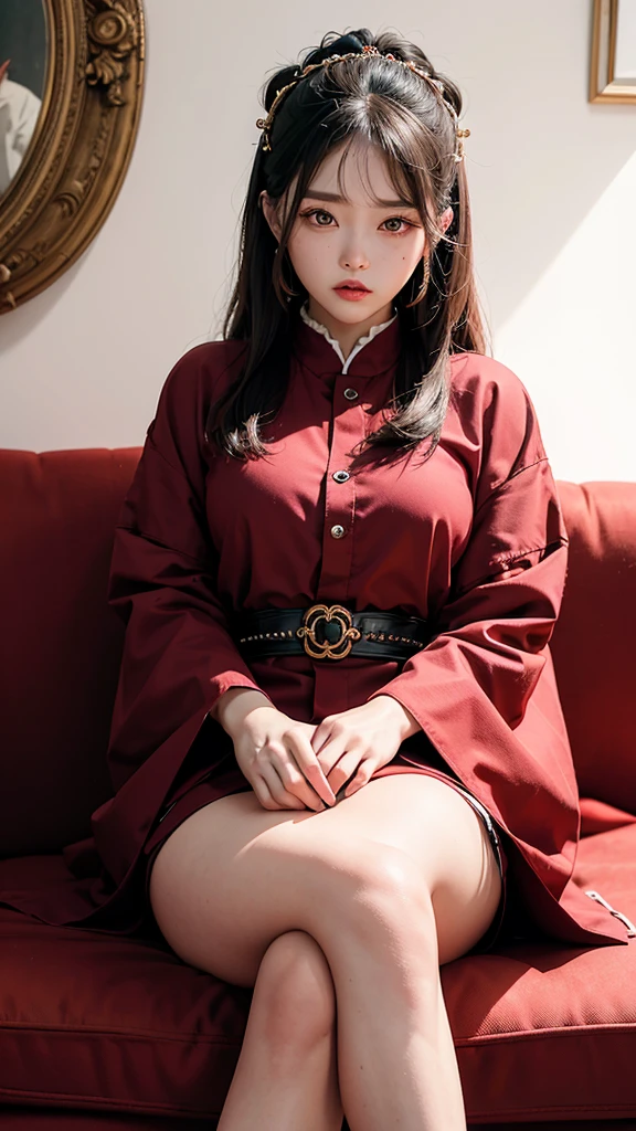 An anthropomorphized Kyuubi sits cross-legged on an antique sofa.。Her cheeks turned red、The eyes were hollow。Apparently he's drunk。The antique-style table has heat々There is a cup of coffee and a half-smoked cigar on the table.。In the middle of a nightclub with bright flashing lights in a dark dance hall、Various animal dancers cheering。Kyuubi is wearing casual clothes with sunglasses and a hat.。clock、necklace、bracelet、Tattoo。Gestures that invite men。 ((detailed:1.4)、3d、High resolution、Highest quality、High resolution、8K、masterpiece: 1.2)。Perfect proportions、Two-tone lighting、wide aperture、White balance、Use something sexy。