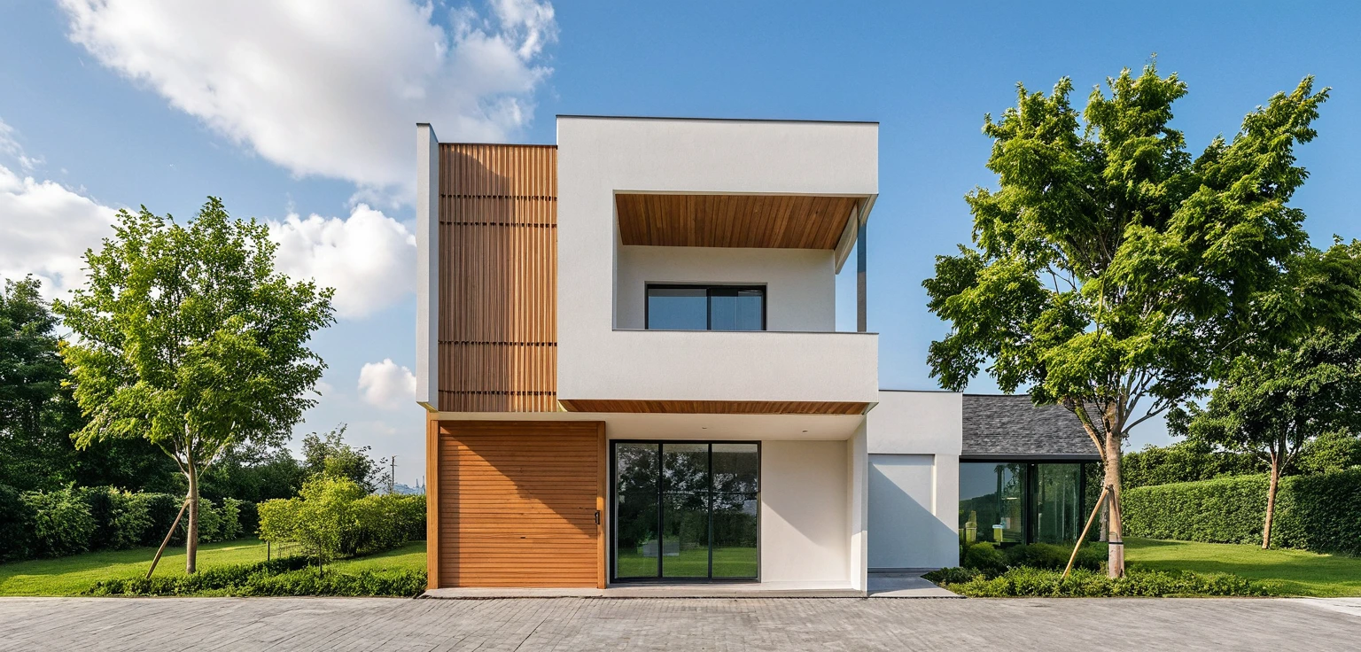 Raw photo,Masterpiece, high quality, best quality, authentic, super detail,
outdoors, onestoreyvillaXL, aiaigroup, house style modern on the street ,stairs, white wall
road,pavement, grass, trees, sky, cloud, (daylight:1.1)