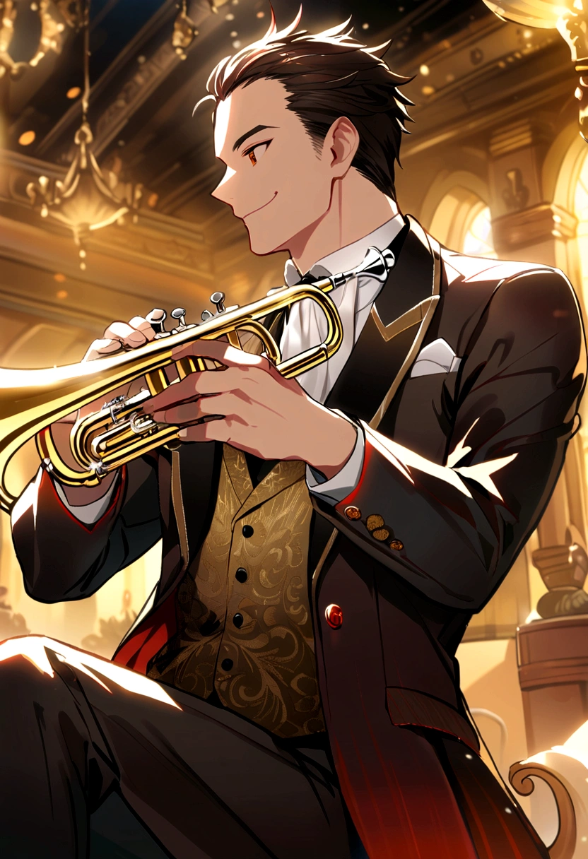 Boys,happy,Trumpet