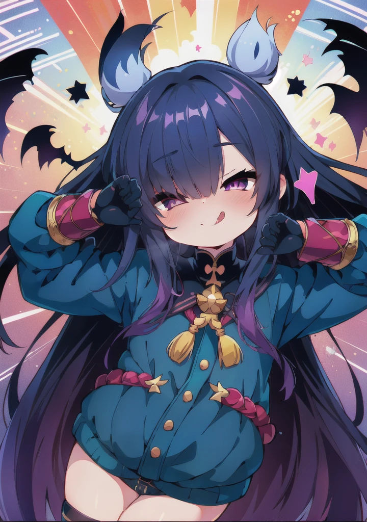 (((Characteristic clothing))),(((high quality))),Unshaven, Cloudy eyes,Anime Style,Long Tongue,Sticking out tongue,Obscene lines,Fatty face,Fallen into evil,Sexual,clumsy smile,((Unshavenの髪)),((((Long hair that covers the eyes)))),transformation,Long Hair