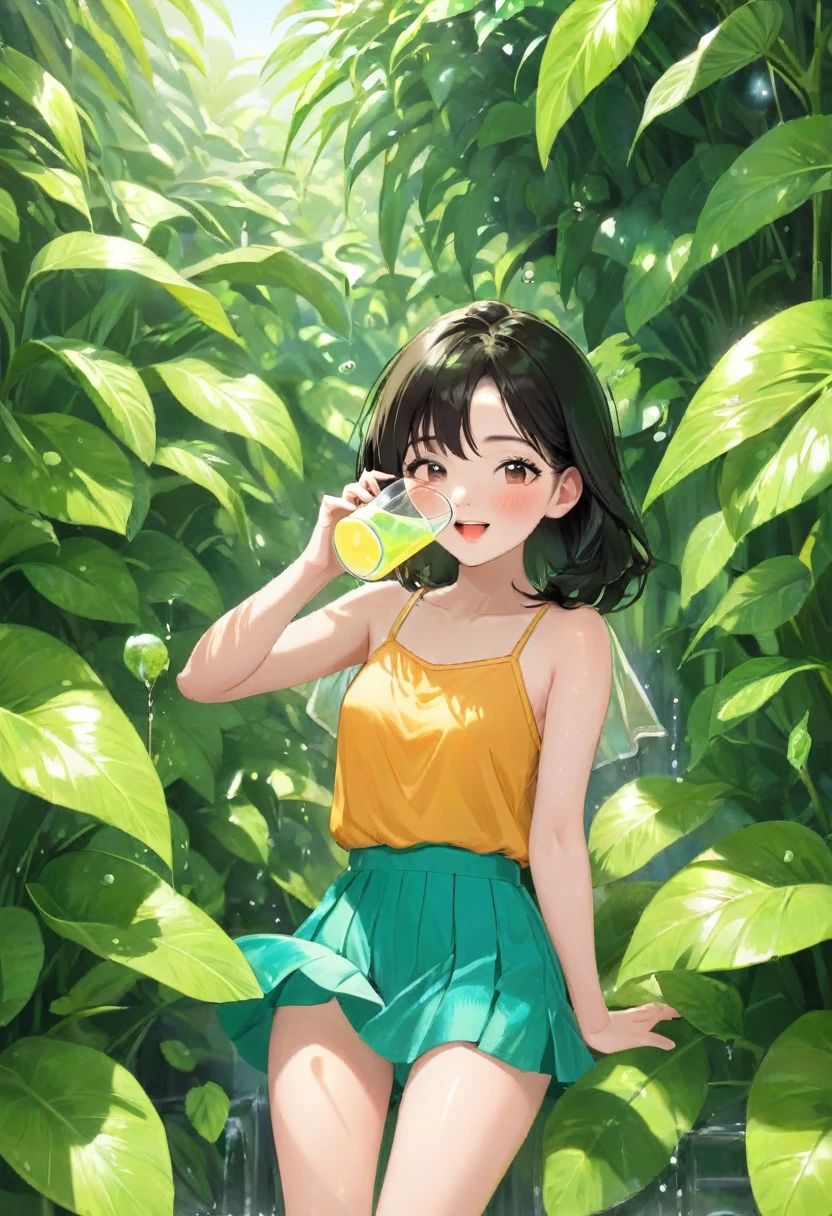 A refreshing feeling in the heat