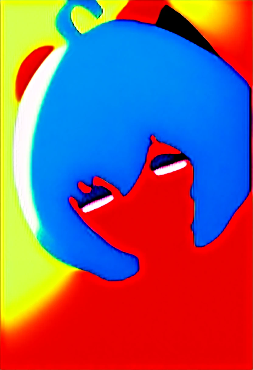 (masterpiece), best quality, (warm color:1.2), (warm lighting:1.2), (dynamic angle:1.2), expressive eyes, beautiful elegant face, drunk expression, {{Ganyu:1.2}}, ((Ganyu)), blue hair, bangs, red eyes, horns, 1 girl, looking at viewer, in bedroom