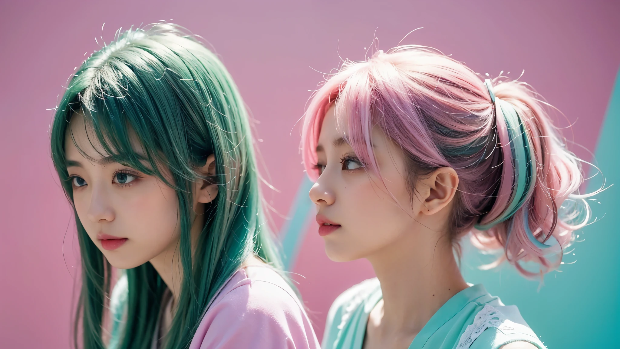 pastel colour、Background only、Gradation