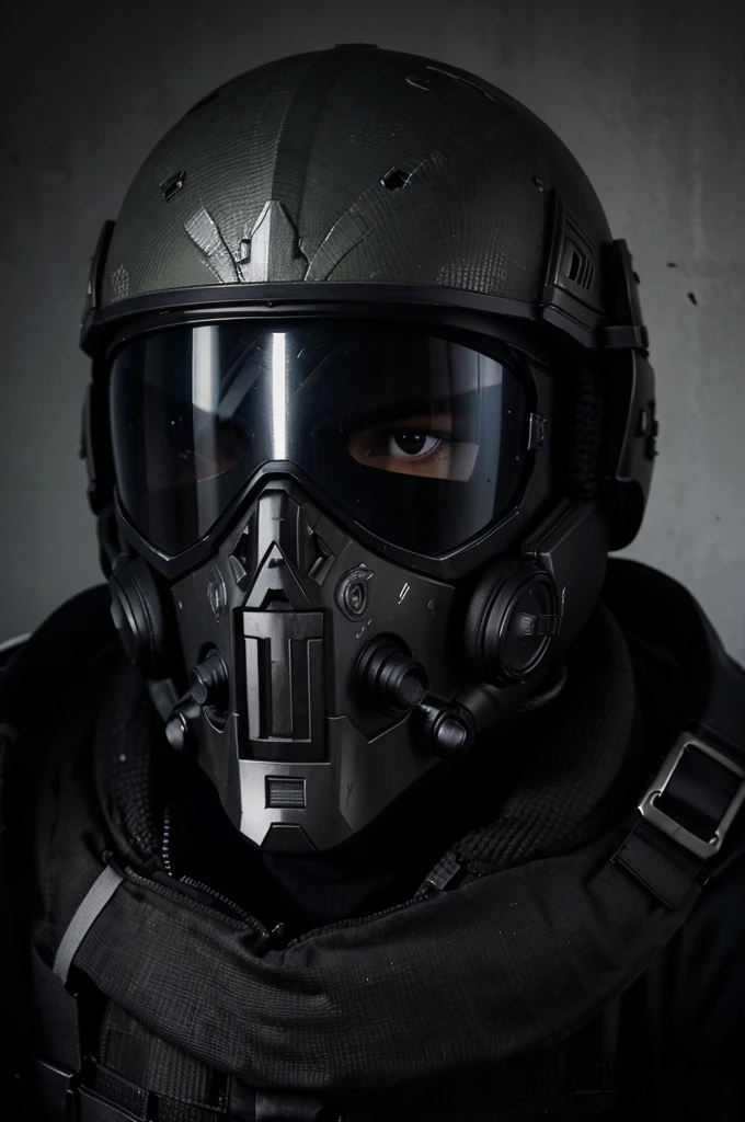 arafed soldier with a gun and a helmet on, spec ops mask, spec - ops head with mask, skull mask, portrait shot, skull helmet, closeup portrait shot, future soldier clothing, close up portrait shot, airsoft cqb, military photography, spec - ops head, face with skull mask, skull face, ghost mask, full soldier clothing, punisher
