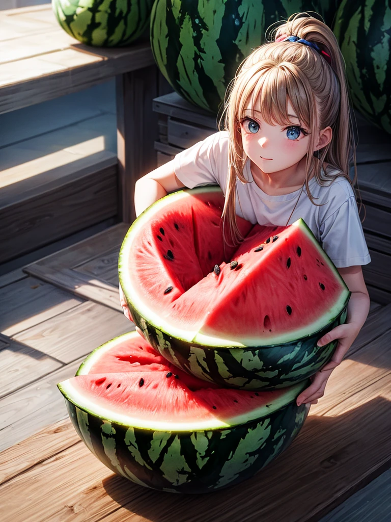 Highest quality,Highest Resolution,watermelon,