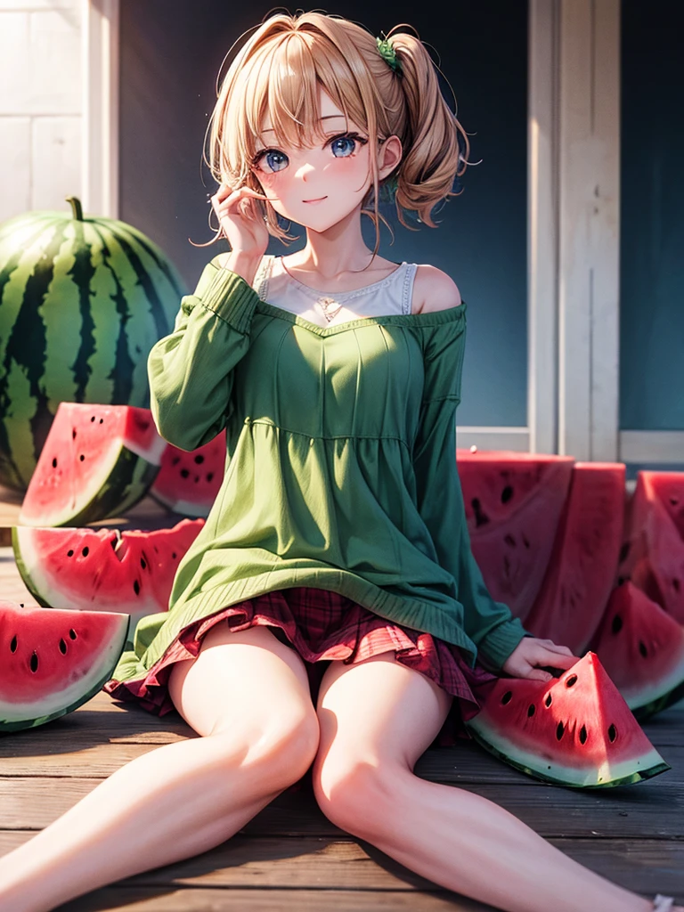 Highest quality,Highest Resolution,watermelon,