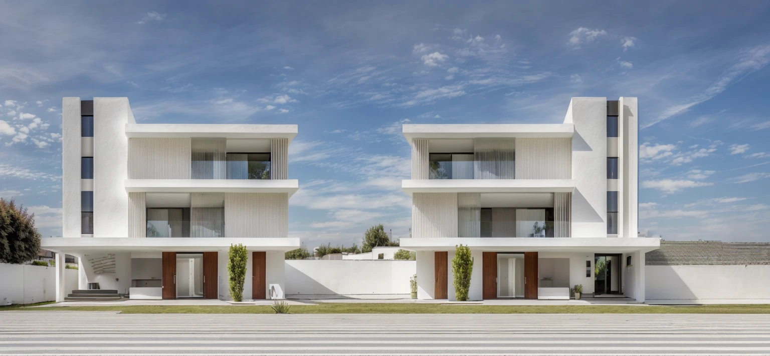 ((1 modern house like the egg format)), main material by ((white wall)), 1 large courtyard, 1 road passes in front of the house, (((Les MURS VERTICAUX étaient recouverts de couleur blanche))), (Photo brute, real, best quality, head of'artwork:1.2), avoir l'modern and minimalist look, 1 route devant la maison, dynamic lighting:1.3, (hyper realistic, photo-realistic:1.2), High quality, (dark lighting:1.2), perfect lighting, archquotidiennement, no'humain