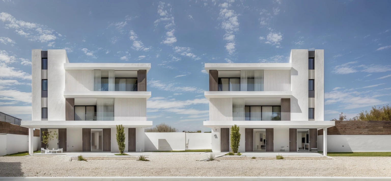 ((1 modern house like the egg format)), main material by ((white wall)), 1 large courtyard, 1 road passes in front of the house, (((Les MURS VERTICAUX étaient recouverts de couleur blanche))), (Photo brute, real, best quality, head of&#39;artwork:1.2), avoir l&#39;modern and minimalist look, 1 route devant la maison, dynamic lighting:1.3, (hyper realistic, photo-realistic:1.2), High quality, (dark lighting:1.2), perfect lighting, archquotidiennement, no&#39;humain