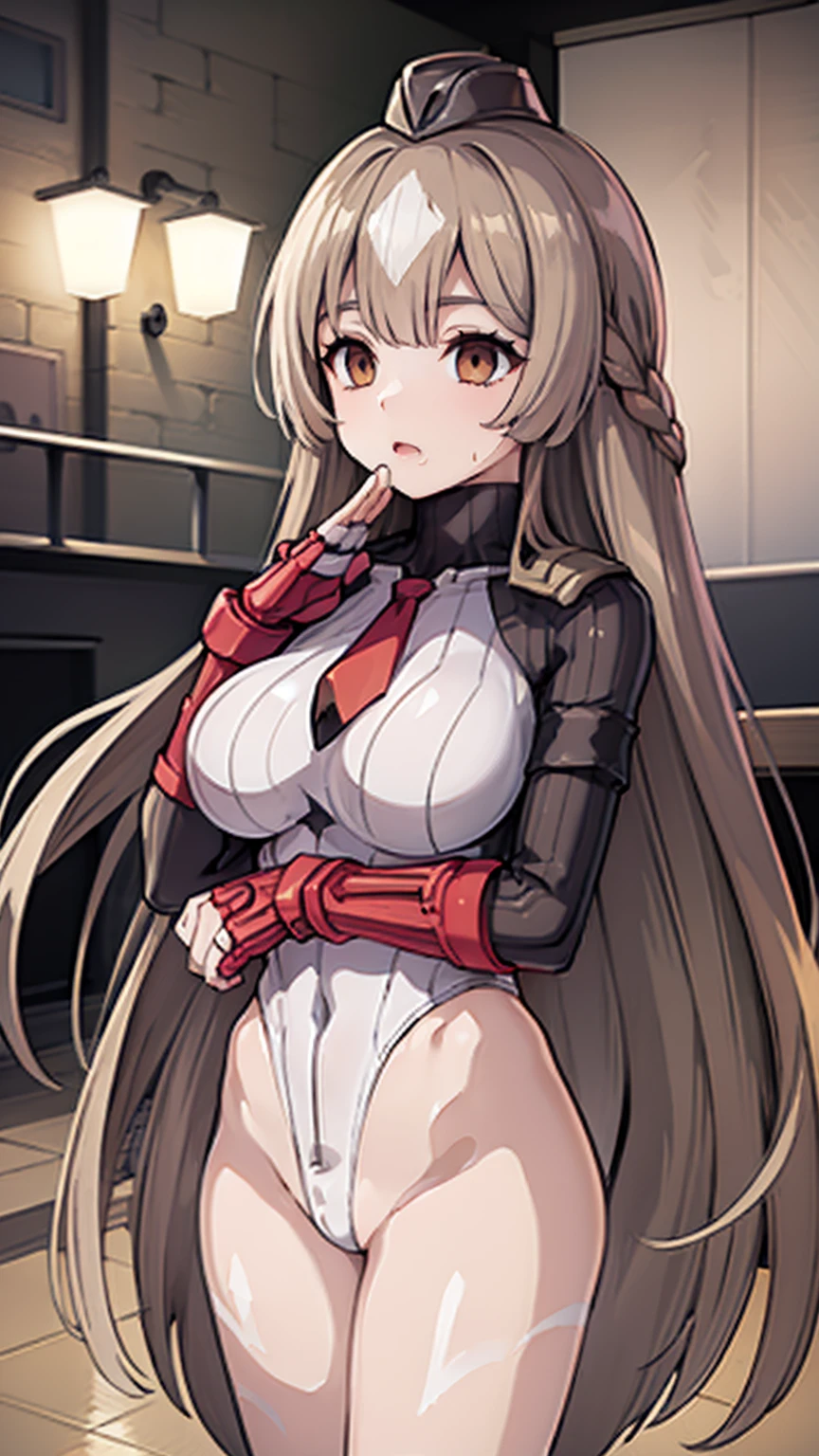 1 Girl,Browsing Caution,(((Large Machine-Made Choker))), expensive,Huge , clavicle,Absurd, brainwashing,Hollow Eyes, ((Expressionless,Emotional erasure)),whole body像,((stand up, still)), (expensiveest quality、4K、8K、High resolution、Must have:1.2)、Very detailed、(reality、reality的です.、reality的:1.37)、Ticker、Hyper HD、Studio Lighting、Ultra High Definition Paint、Sharp focus、Physically Based Rendering、Attention to detail、Professional specifications、Vibrancy and color、Blurred、Sports portrait、landscape、Horror Style、Anime Big 、sf、photograph、Concept Artist、Five Fingers, Perfect body,  {{{masterpiece}}}, {{{expensiveest quality}}}, {{Very detailed}}, {shape}, {{Very delicate and beautiful}},Improved cost performance、All Roles、Canon 5D MK4でphotograph、photograph, whole body、White Background、Expressionless、Straight eyebrows、Expressionless、Straight eyebrows、Expressionless、Hypnosis App、Stand still、@_@、Expressionless、brainwashing、Hypnosis、please lower your arms、please lower your arms、please lower your arms、Drooling、Drooling、Drooling、Night Classroom、Black latex tight suit、salute、Expressionless、Emotional erasure、Drooling、whole body、Horse Girl、Horse ears