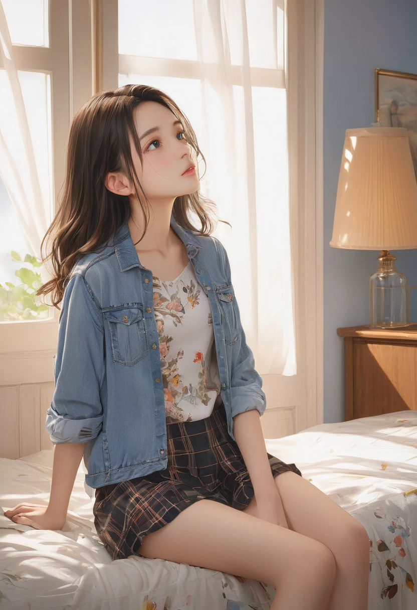 (masterpiece, Highest quality:1.2), One girl, alone,15 years old