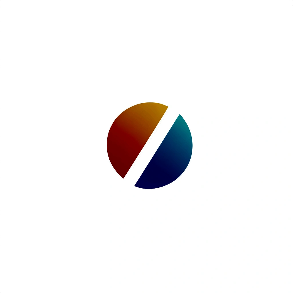 wolve d logo, minimalis