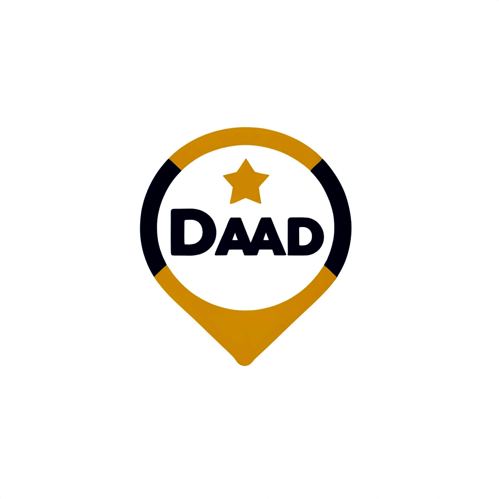 happy fathers day 2d logo, minimalis