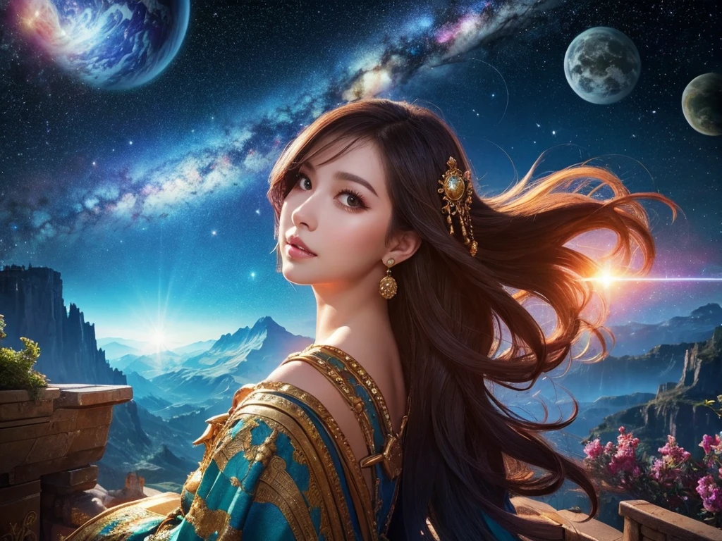 universe　Fantasy　Nostalgic　beautiful　