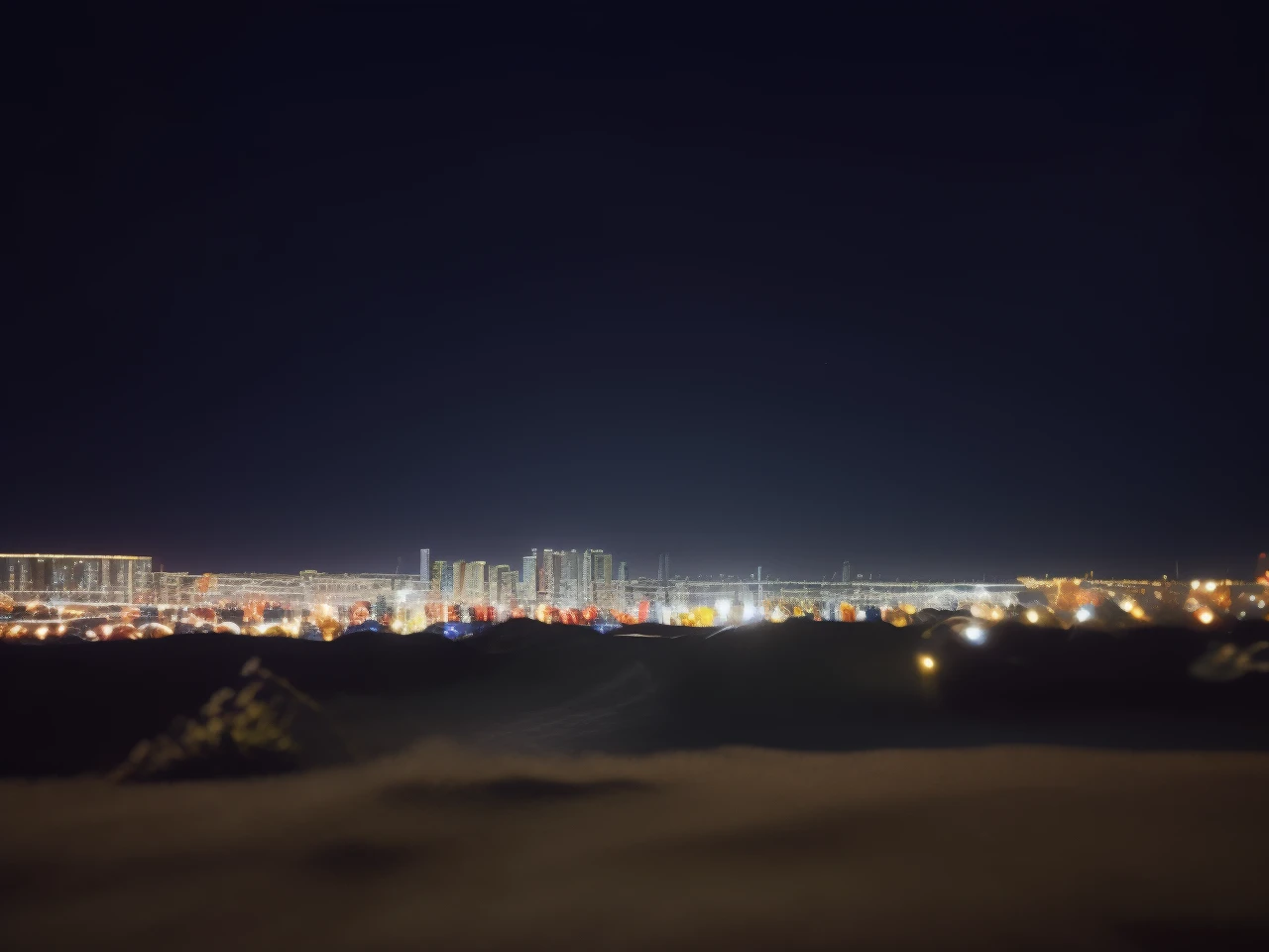 The lights of the city looks like a yacht that glides through the ink-black waves. The deck, adorned with teak and moon-kissed dew, cradles stories whispered by the wind.