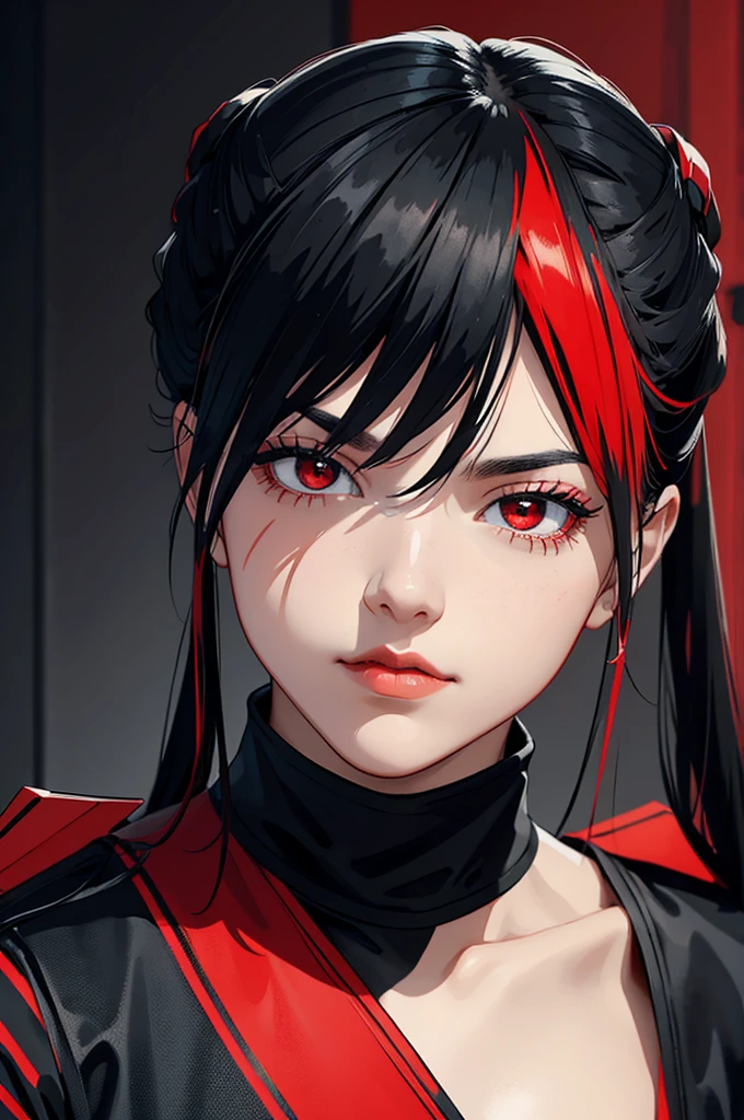 Man practitioners wear a striking black and red uniform. The primary color is black, symbolizing inner strength and discipline, while red accents represent the powerful energy and passion harnessed through the Buildforce technique