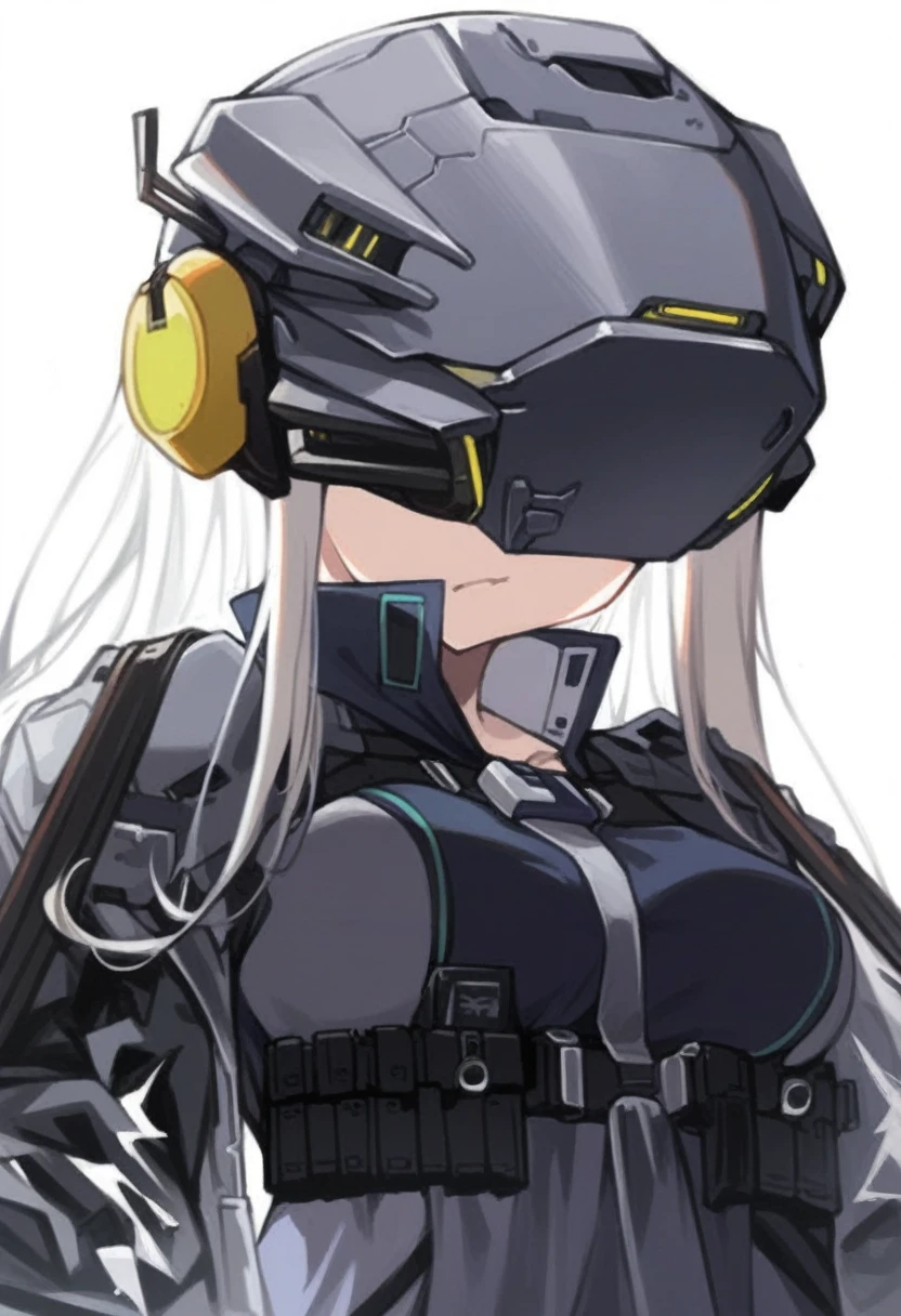 a close up of a person wearing a helmet and a helmet, android heroine, fine details. girls frontline, from girls frontline, girl in mecha cyber armor, girls frontline universe, girls frontline style, clothed in cyber armour, mechanized valkyrie girl, cyberpunk anime girl mech, with futuristic gear and helmet, from arknights, mechanized soldier girl, cyber suit,shingeki_no_kyojin_s4_style,