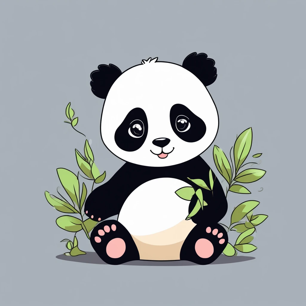 cute little panda