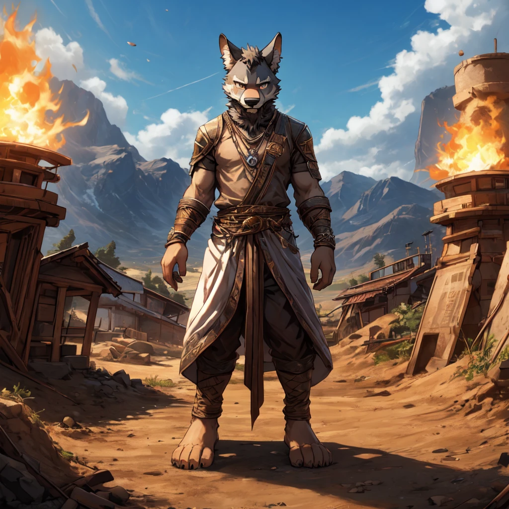 ((Barefoot furry character, full body, sharp image, focus image, furry male, plantigrade))
There is no time,
There's no space, there's no death,
There's no life, no more fear
For those who have chose to adhere.
The divine will continue our job
When the Greatest of Wars
Has destroyed all that's left
Of our world.
Our vessels in the sky
Built of living fibre,
What we've made will never die
In the Earth on Fire
Our knowledge, our lord
Safely locked inside those
Whose minds perish never more
Changing flesh as their clothes.
Time will go, the seeds will flourish in the soil
A new world brings a new round of the coil...
BREAK, ((science-fiction scenery)), ((hi-tech civilization)), intricate details, highly detailed, extreme detail, fine art, best quality, highres, (detailed face:1.5), ((full_body)), UHD, (((perfect hands))), low light