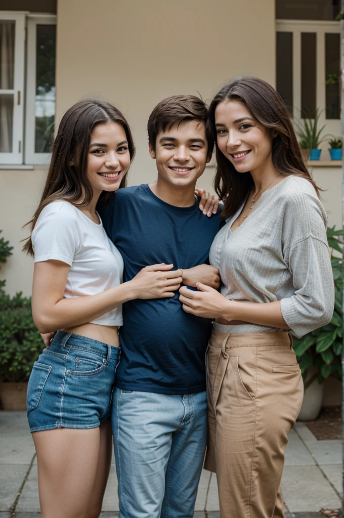 Image of a happy family
