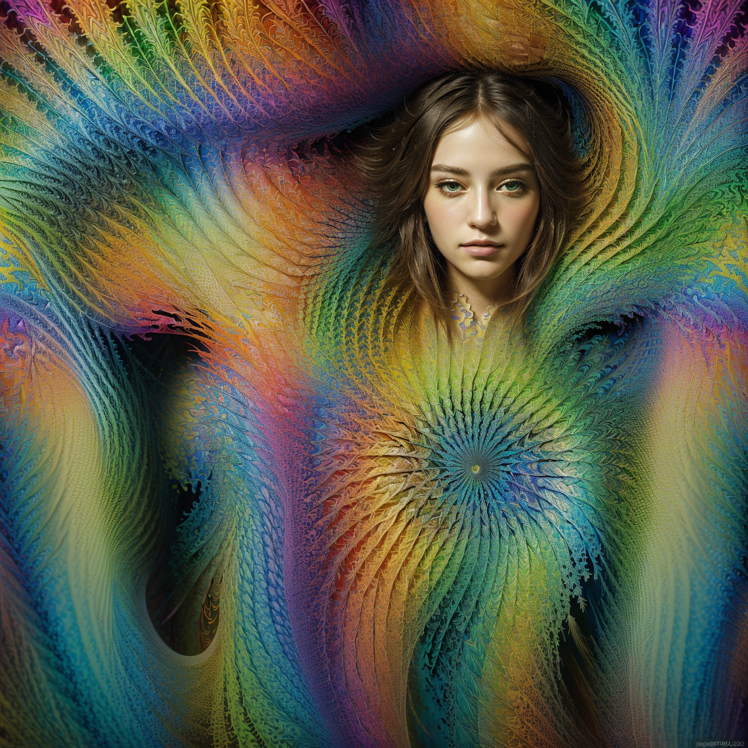 (masterpiece, top quality, best quality, official art, beautiful and aesthetic:1.2), (1girl:1.3), extreme detailed,(fractal art:1.3),colorful,highest detailed