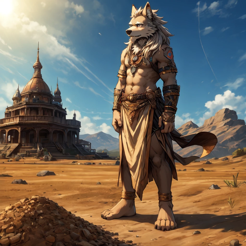 ((Barefoot furry character, full body, sharp image, focus image, furry male, plantigrade))
There is no time,
There's no space, there's no death,
There's no life, no more fear
For those who have chose to adhere.
The divine will continue our job
When the Greatest of Wars
Has destroyed all that's left
Of our world.
Our vessels in the sky
Built of living fibre,
What we've made will never die
In the Earth on Fire
Our knowledge, our lord
Safely locked inside those
Whose minds perish never more
Changing flesh as their clothes.
Time will go, the seeds will flourish in the soil
A new world brings a new round of the coil...
BREAK, ((science-fiction scenery)), ((hi-tech civilization)), intricate details, highly detailed, extreme detail, fine art, best quality, highres, (detailed face:1.5), ((full_body)), UHD, (((perfect hands))), low light