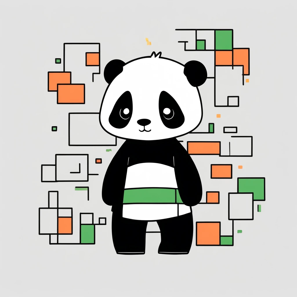 cute little panda