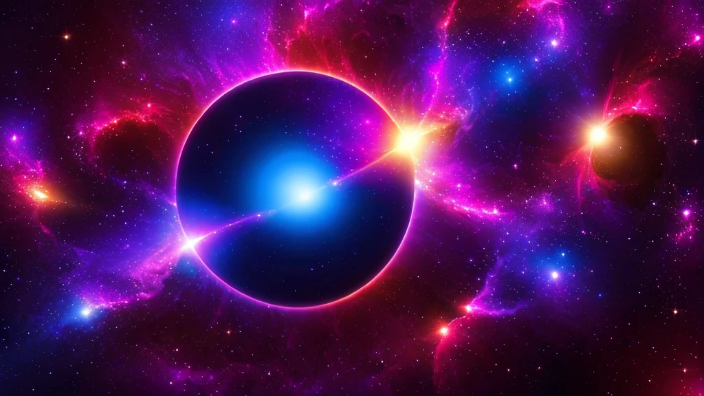 Abstract Galaxy Wallpaper Artistic Depth of Field Dreamy Large Aperture