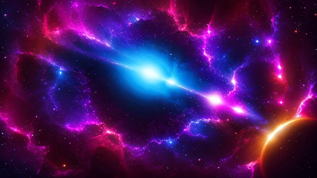 Abstract Galaxy Wallpaper Artistic Depth of Field Dreamy Large Aperture