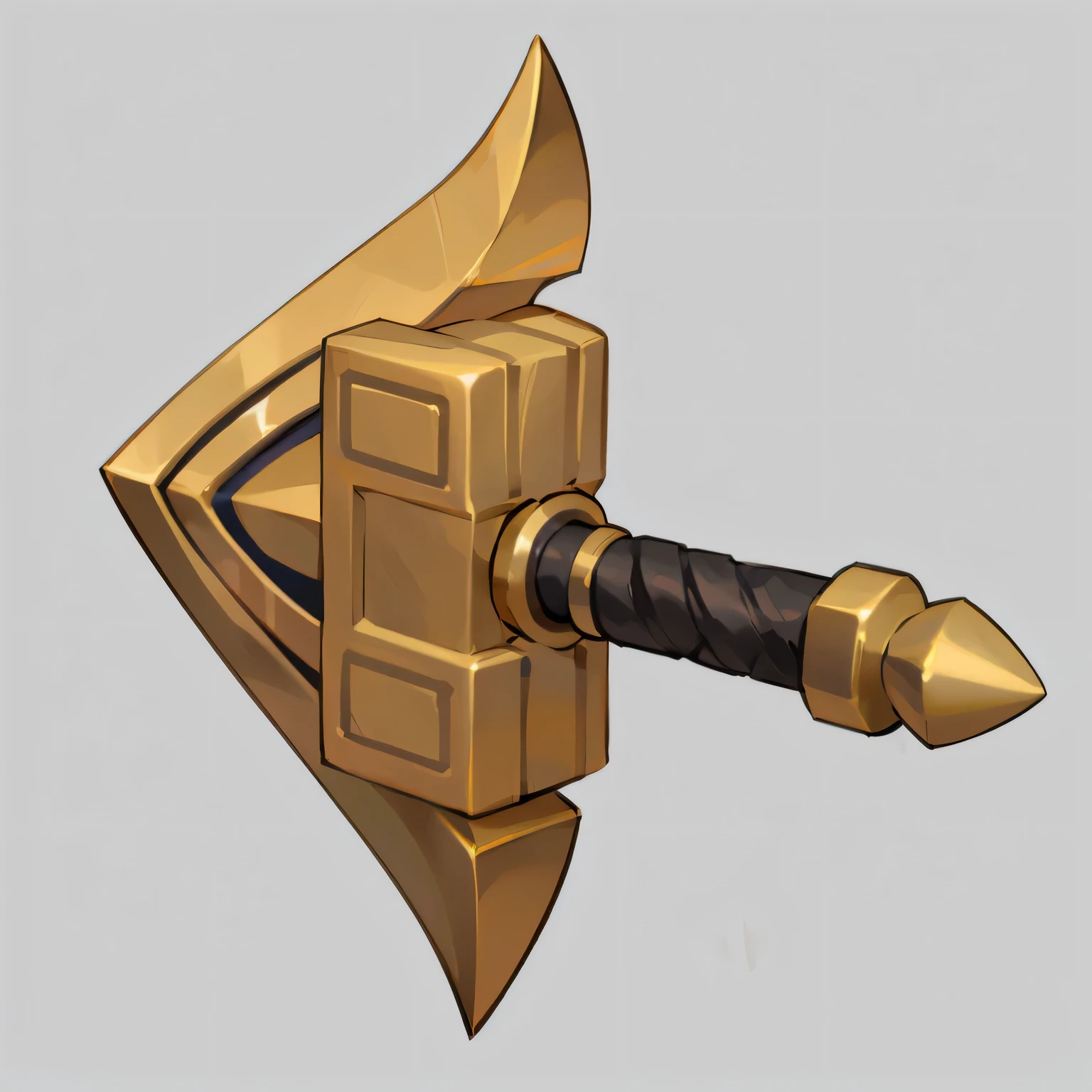 Great Sword，hilt，Metallic luster，gold