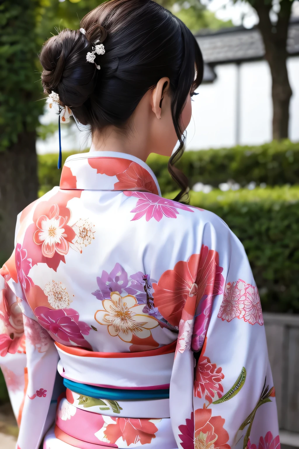 kimono kimono Back view