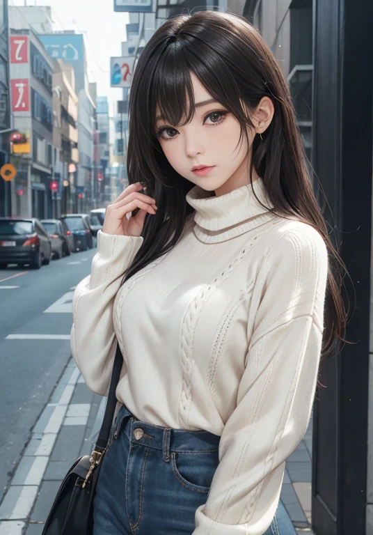(最高qualityのディテール)、Practical、8K Ultra HD、high resolution、(A girl:1.2),(Fatal Beauty,Glamorous beauty) ,(Flexible and powerful physique),(Sensual charm),(Mysterious charm:1.1),(Charming silhouette),The 超detailedな、高qualityのテクスチャ、Intricate details、detailed、非常にdetailedなCG、高qualityの影、detailed 美しく繊細な顔、detailed 美しく繊細な目、Written border depth、Ray Tracing、20th Generation、Cute K-pop Girls、(The face of Ulsan, South Korea)、Thin face、(URZAN-6500-v1.1:0.6)、Purebred face_v1、Glowing eyes、Perfect body、 Viewer display、Realistic girl rendering, 8k Artistic german bokeh, Enchanting girl, Real girl, Gurwitz, Gurwitz-style Artwork, Girls role play, Practical 3D style, CGStation hot topics,, 8K Portrait Rendering,(Girl with sparkling eyes:1.2)、Glossy lips、high resolution, Best image quality, 最高quality, Practical, 超detailedな, Photo-realistic, 4K 8K Ultra HD Full Color RAW Photos, Fujifilm(Medium Format), Hasselblad, Carl Zeiss, Incredible dynamic range photography(Utilities_Art:Smooth-768:1.1),high resolution, High pixel count, 明確なdetailed, Clear images, Natural color reproduction, Noise Reduction, High fidelity, quality, Software Improvements, upgrade, optimization, Professional-grade retouching,
1. Knitted sweater or turtleneck:
To protect yourself from the cold、Knitted sweater or turtleneckを選択してください。The texture and color of the knitwear matches the coat.。
2. Wide leg pants:
for pants, Choose a wide-leg design、Easy action and stylish style。Dark jeans or black pants look good.。
3. Knee-high boots:
What does an oversized coat include?、足首からふくらはぎまでカバーするKnee-high bootsとの組み合わせ。Boots are black or dark brown,Very chic.、Gives a fashionable impression。
4. Accessories:
シンプルなゴールドまたはシルバーのAccessoriesを選択してください、Add elegance to your outfit。For example、Long necklaces and large earrings are recommended.。
5. compensateと髪型:
compensate, Choose a natural color that matches your skin。curls、通过创造松散的curls、Appeal to softness。
6. No cover:
To highlight the breast shape perfectly, Not wearing a bra,and highlight the nipples。