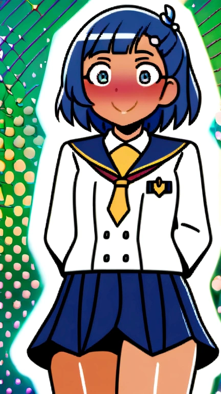 Cute sri lankan school girl is feeling horny and her dick is showing from under her skirt
