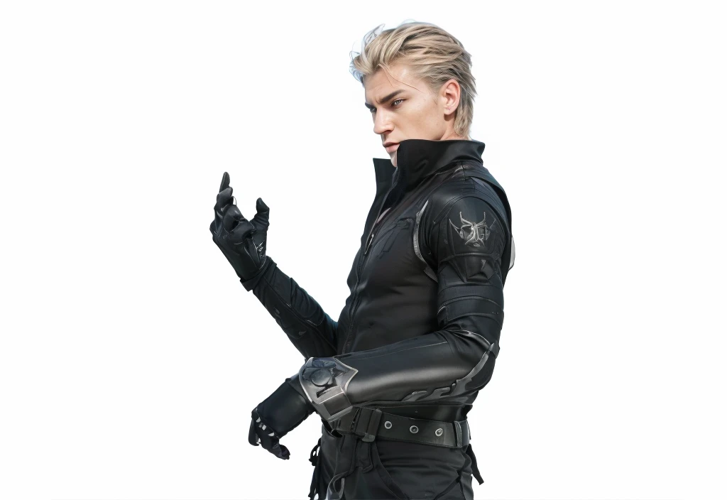 a muscular, chiseled man, extremely detailed facial features, piercing eyes, perfect skin, striking jawline, athletic physique, powerful presence, cinematic lighting, dramatic shadows, photorealistic, 8k, hyperrealistic, masterpiece, ultra detailed, Slim, look aside, angry face 