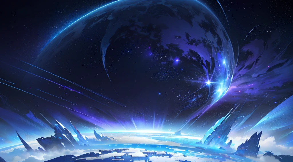 wallpaper, The background is an endless universe, background technology, Ethereal Background, Gorgeous background, Background Space, Arena Background, Blizzard concept art, Paradise planet in the background, Stunning mysterious background, 8K HD wallpaper JPEG artifact