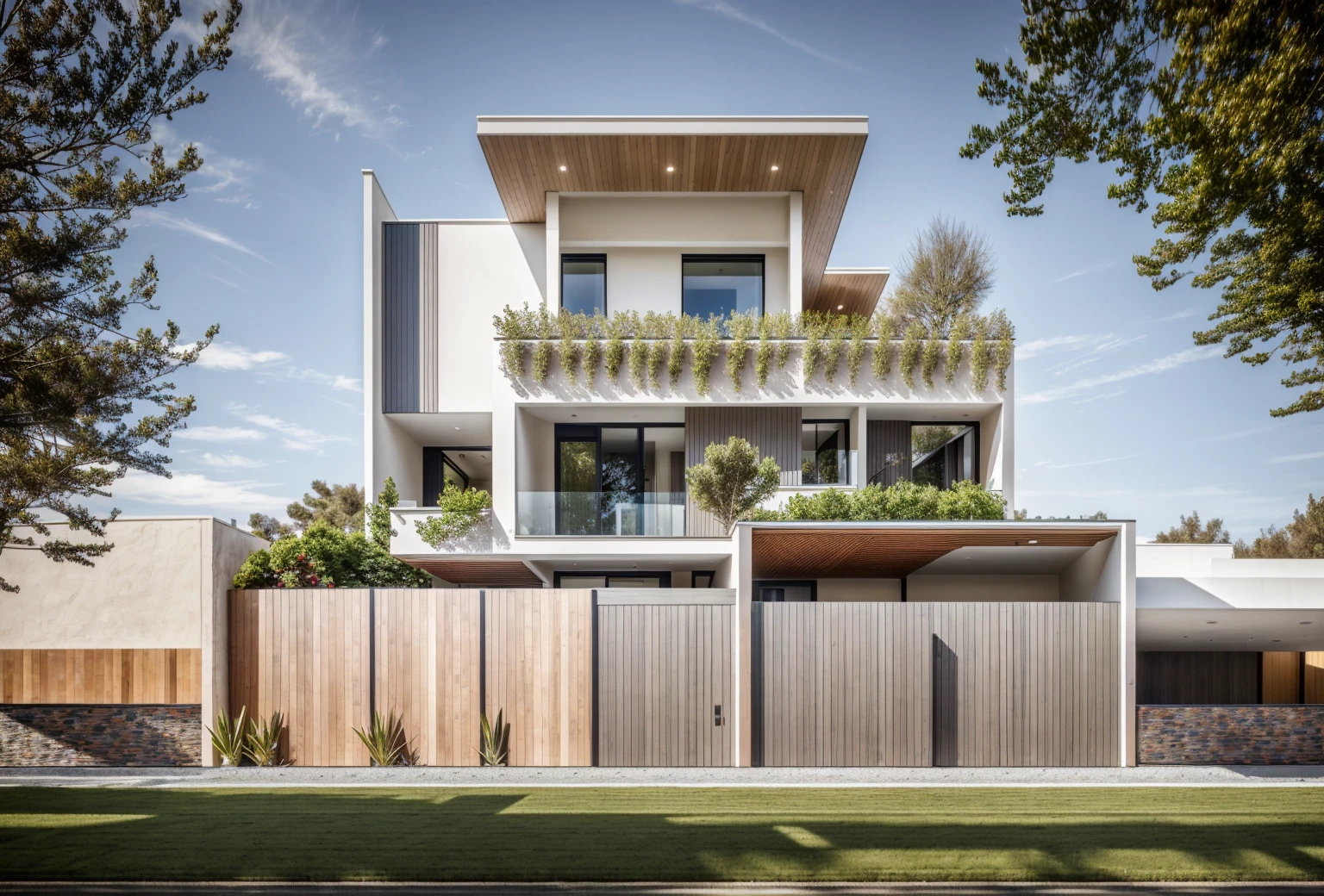1 MODERN house, cafe area:1.4, main material by white wall and wood, large yard, 1 road passes in front of the house, (Photo brute, real, best quality, head of'artwork:1.2), avoir l'modern and minimalist look, 1 route devant la maison, lumière annulaire Shime, brightness of light'interior:1.2, dynamic lighting:1.3, (hyper realistic, photo-realistic:1.2), High quality, (dark lighting:1.2), perfect lighting, archquotidiennement