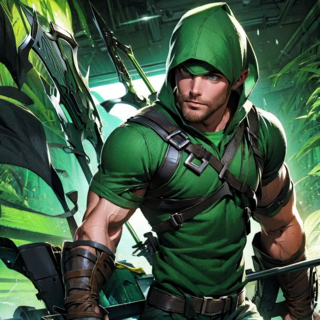 Stephen amell as green arrow 