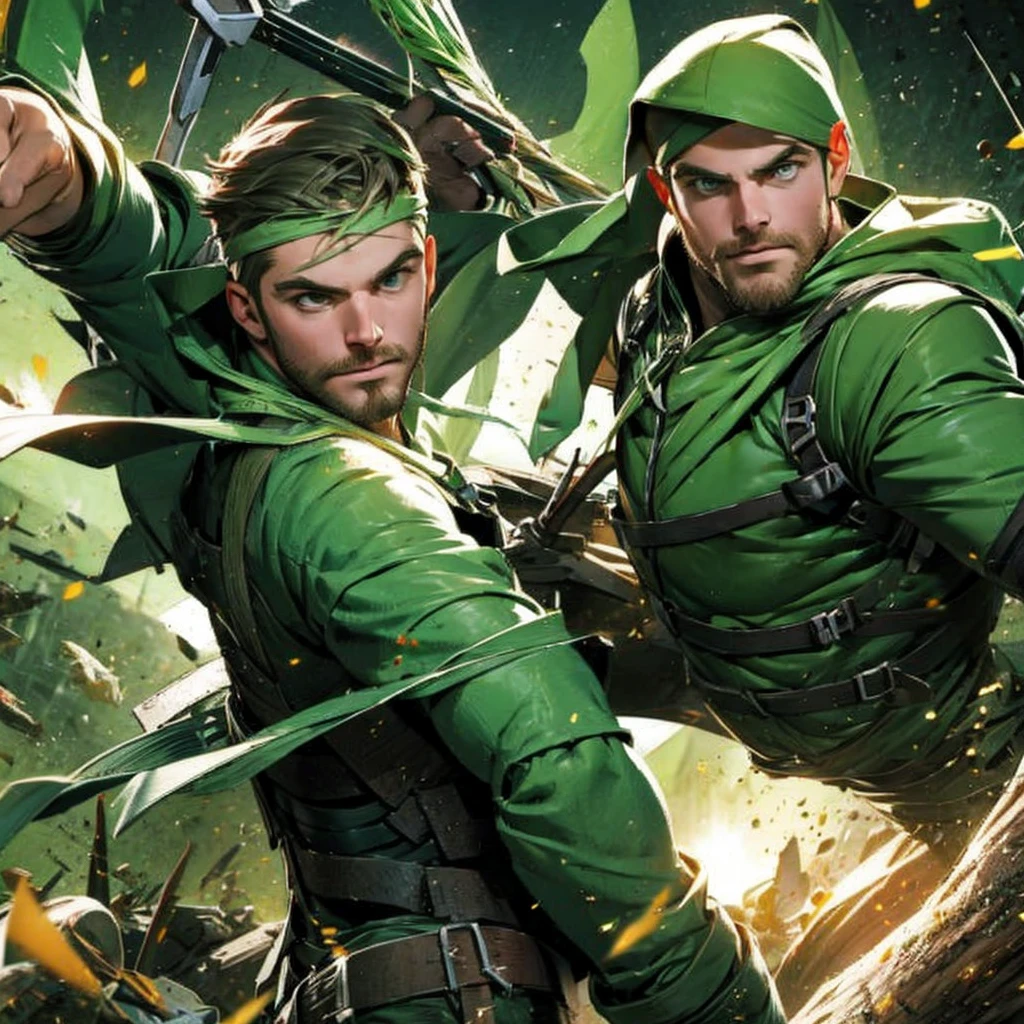 Stephen amell as green arrow 