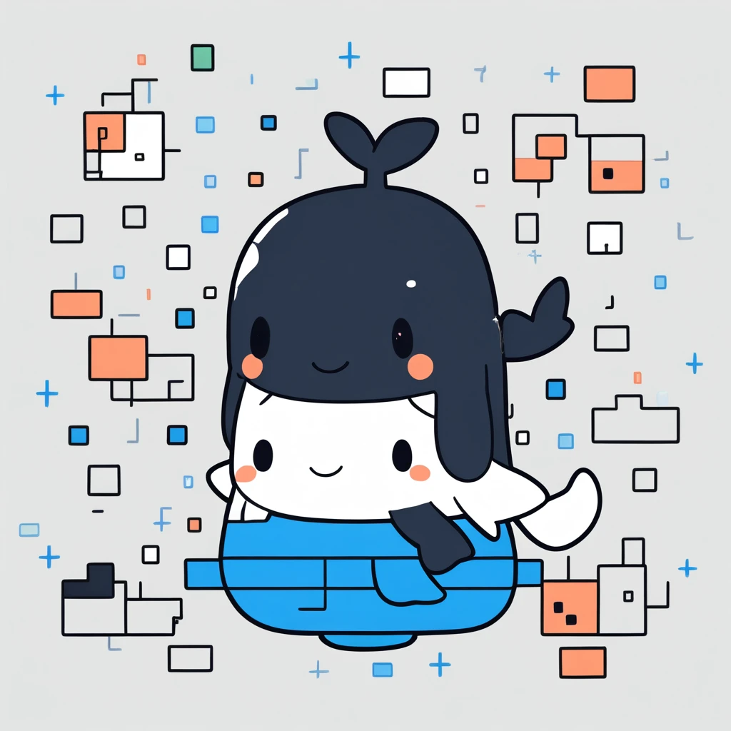 cute little whale