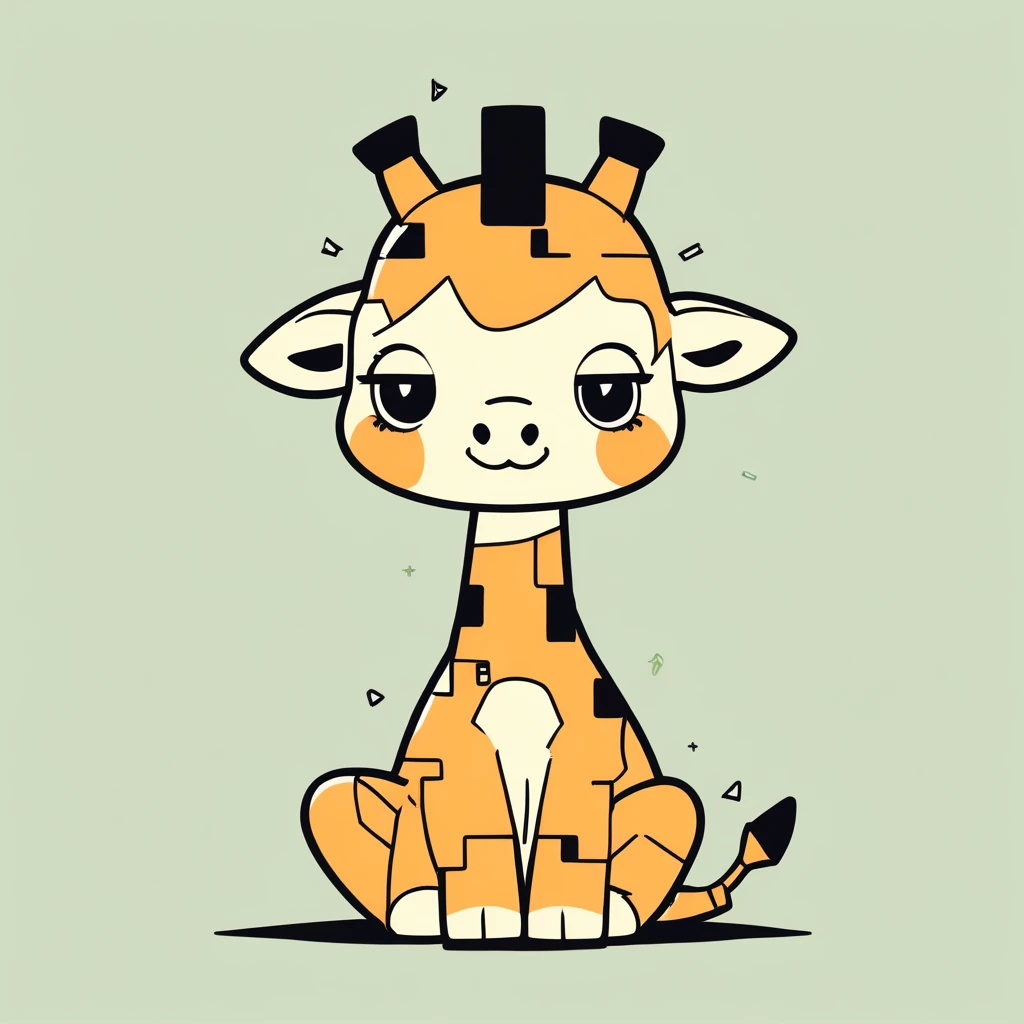cute little giraffe