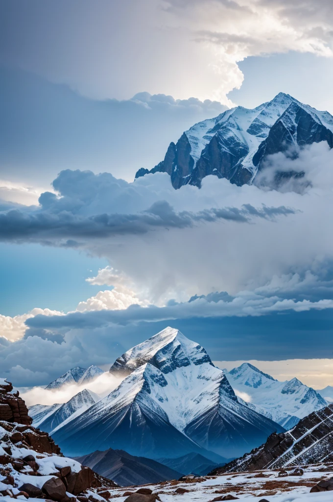(Best quality) (on mountain) (thunderstorm) loard mahadev