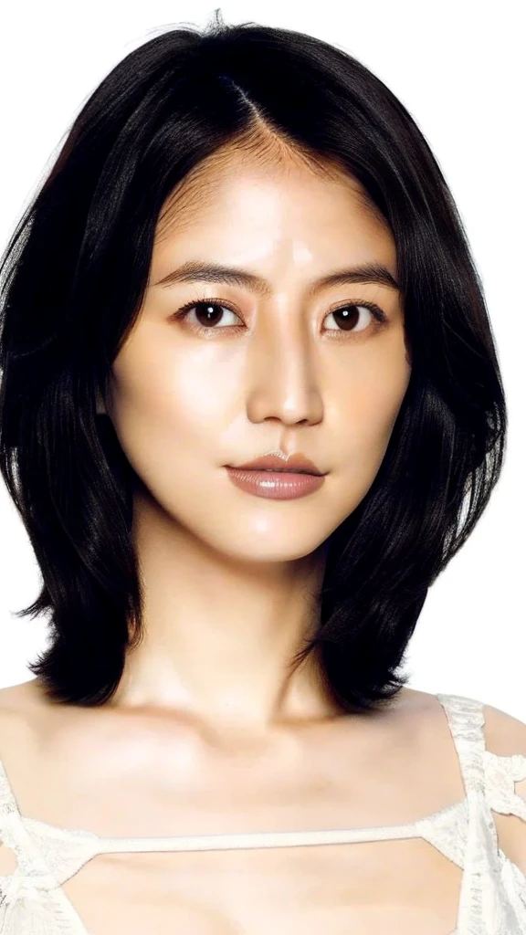 beautiful japanese woman、1 person,very pretty and slim、outstanding style 、((8K image、super high quality))、very delicate face, skin and hair、red lipstick、short hair、straggling hair,(((((gradation hair、bionde))))),Very cute Japanese cut face、Eyes and nose are clearly visible、gentle eyes,(((lingerie、simple background、looking at the viewer)))、Breast Exposure、Tuck up your clothes、full body shot