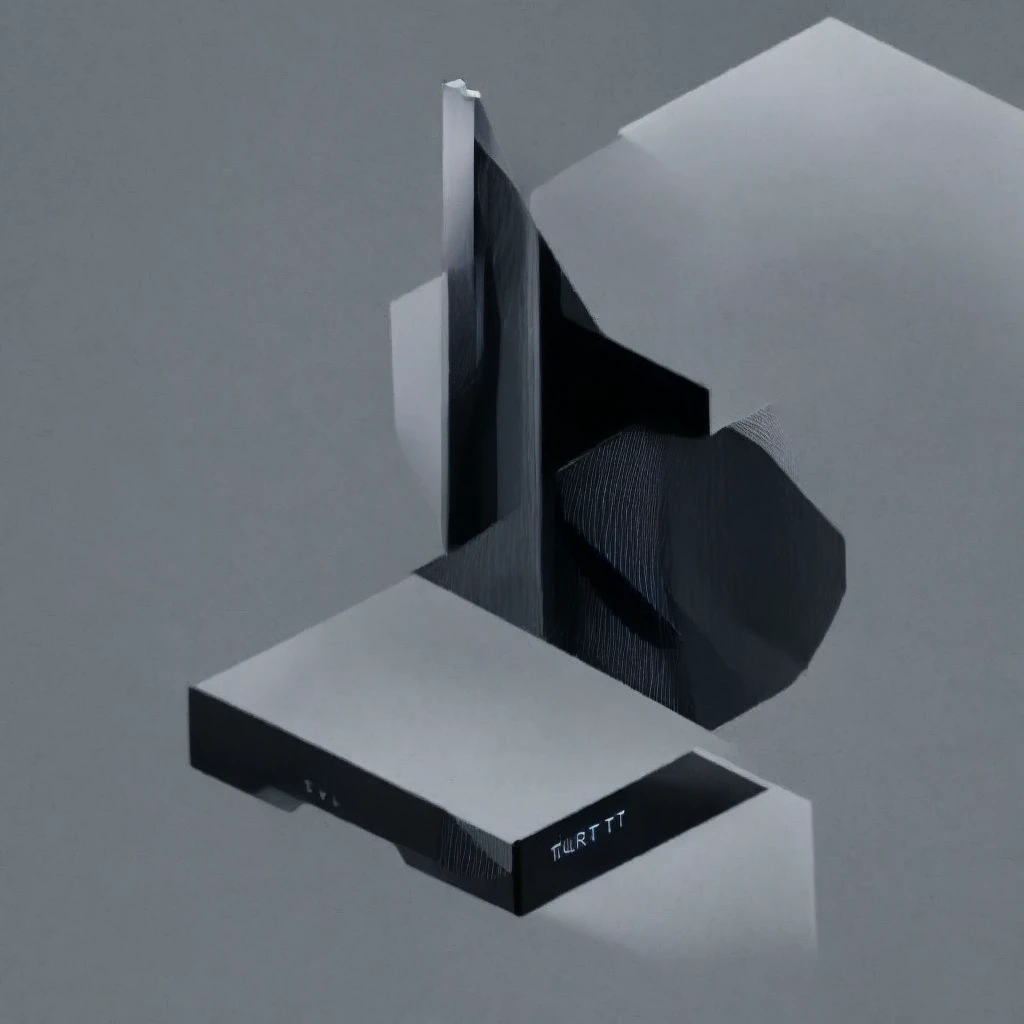 CRT TV monitor、video、front、symmetry、Flyer、background、simple、All black、An illustration、psychedelic、Abstract、Melting