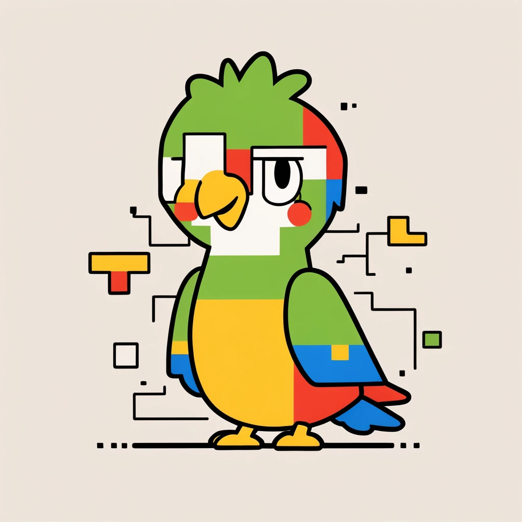 cute little parrot