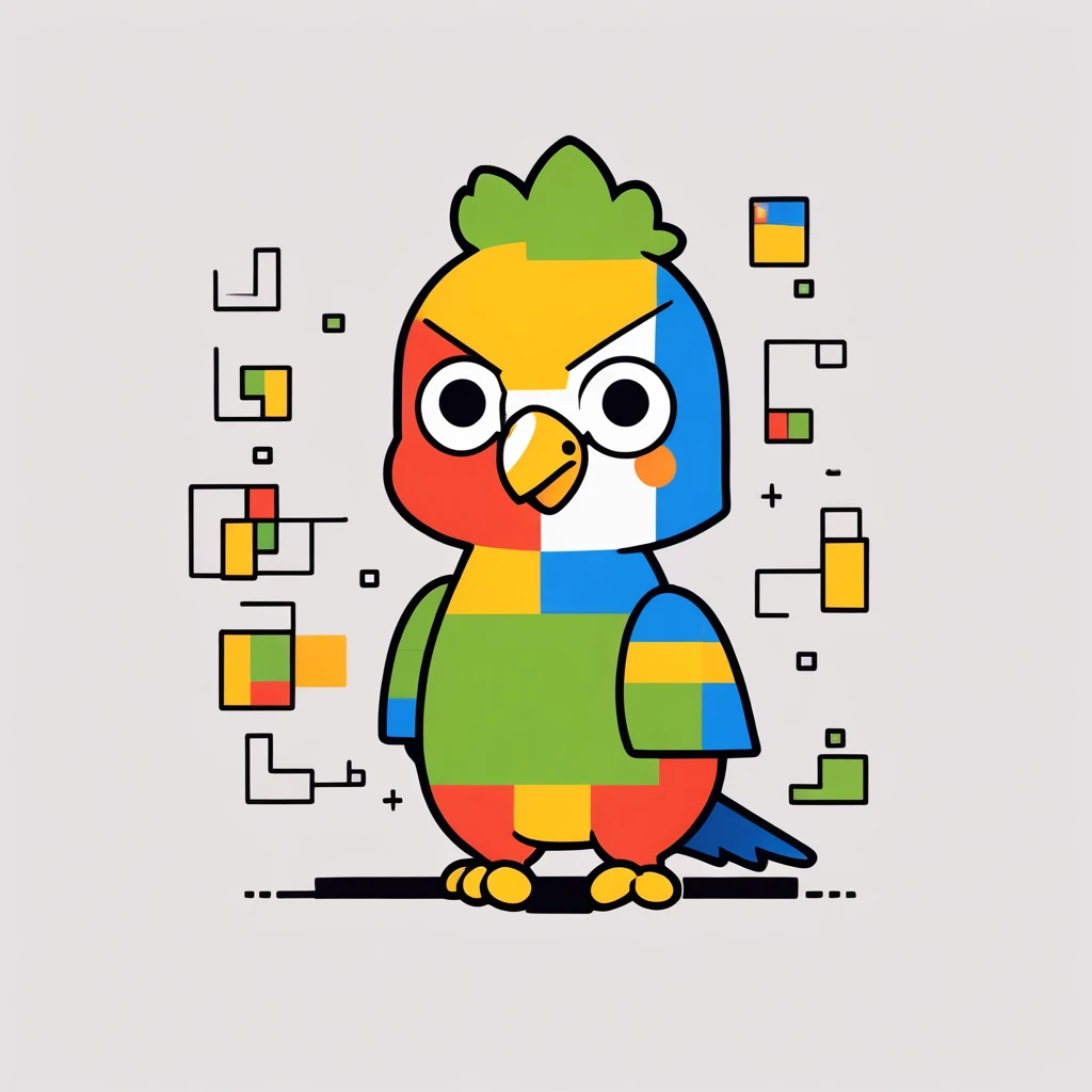 cute little parrot