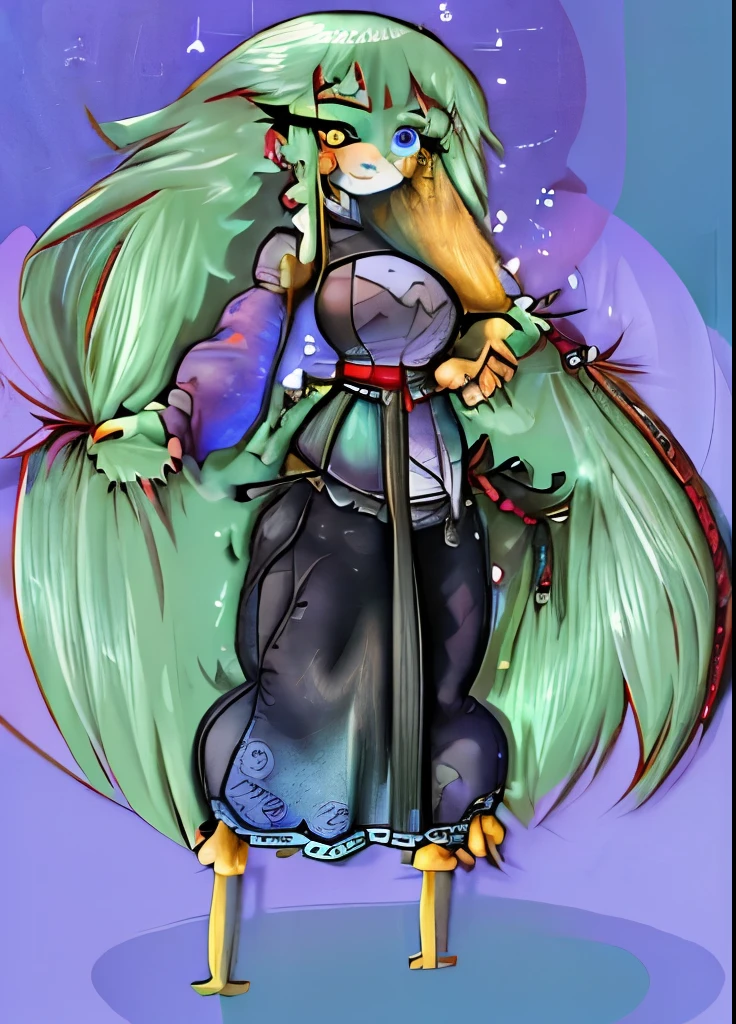 ((best quality)), ((highly detailed)), masterpiece, absurdres, detailed face, beautiful face, (detailed eyes, deep eyes), (1girl), PlanetaryGTS, (in outer space, holding earth \(planet\)), giantess, full body, dynamic pose, cowboy shot, princess, ((very long hair)), curly hair, blonde hair, large dress, (maxi skirt), crown, (inside, at an office), limebreaker