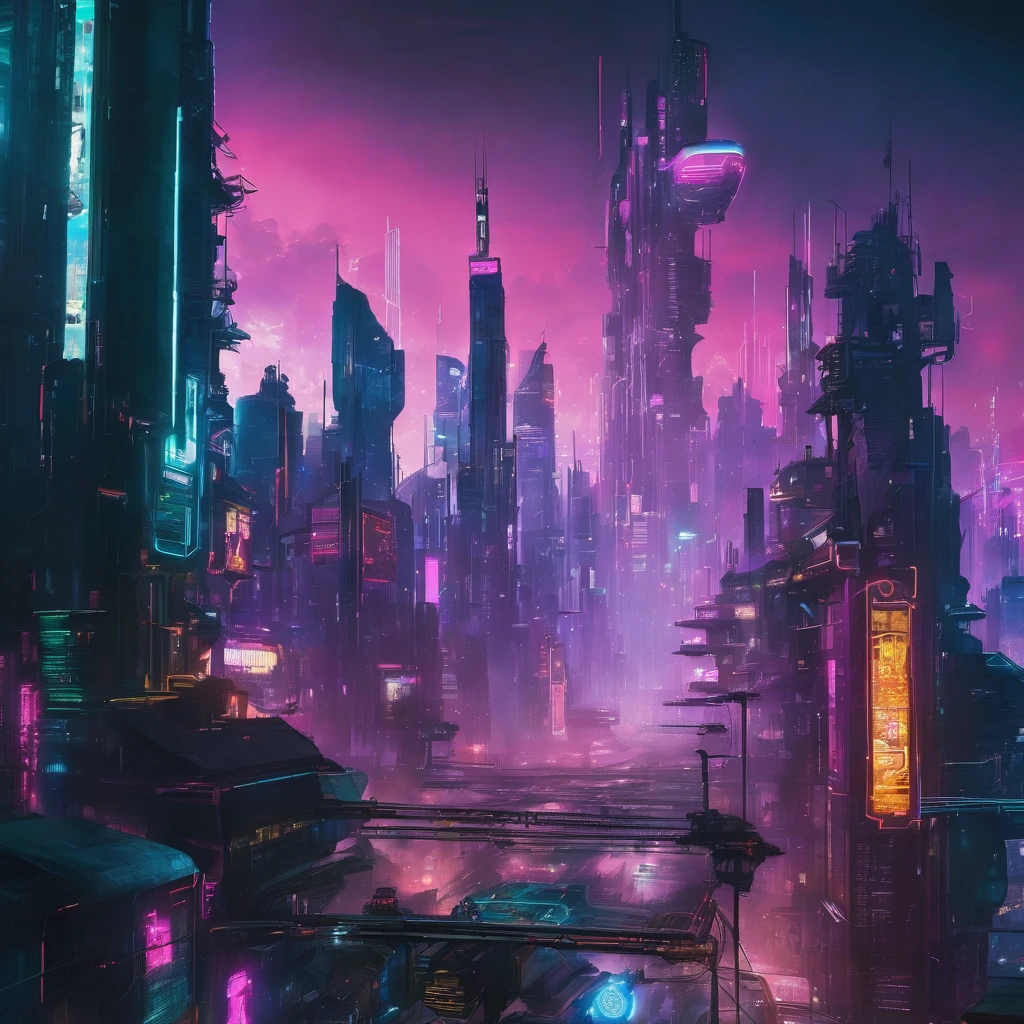 futuristic city with a futuristic face in the middle of it, арт-стиль Cyberpunk, передовое цифровое искусство Cyberpunkа, Cyberpunk цифровое искусство, style hybrid mix of Bipl, атмосфера Cyberpunkа, Cyberpunk, тема Cyberpunkа, Cyberpunk дарксинт, Cyberpunk лицо, in style of Bipl, Cyberpunk, тема Cyberpunkаd art, Bipl!!, имеет стиль Cyberpunk