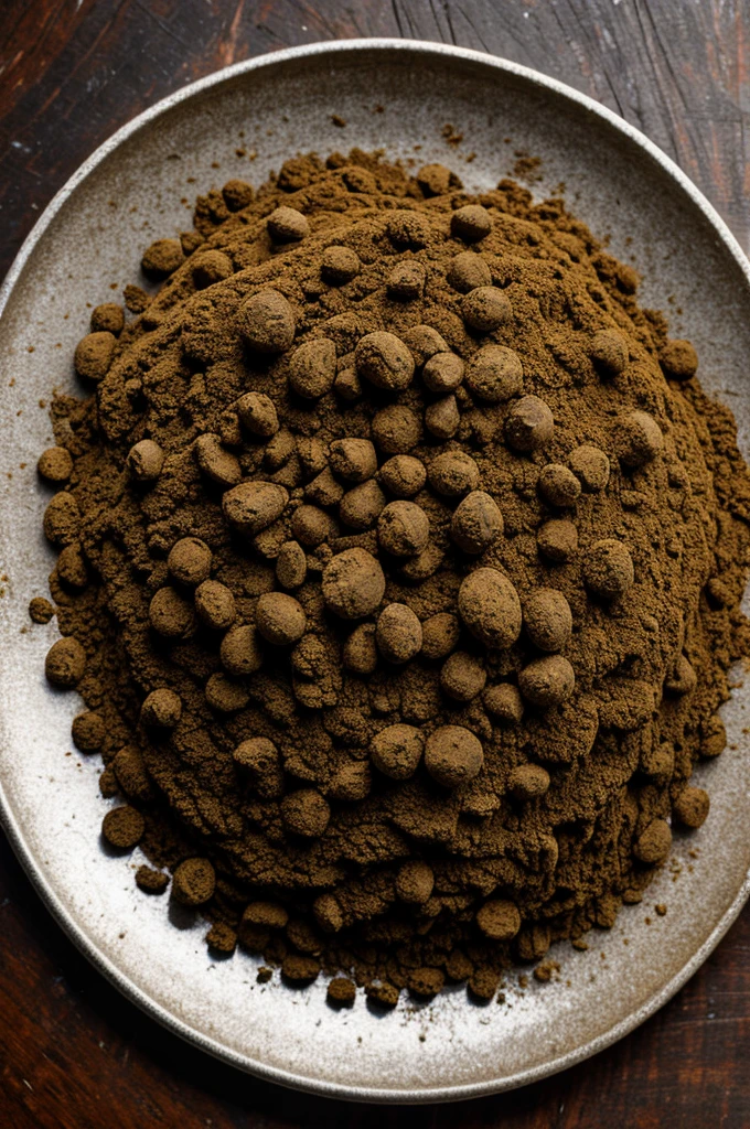 Cow dung in a plate and cow urine in aglass