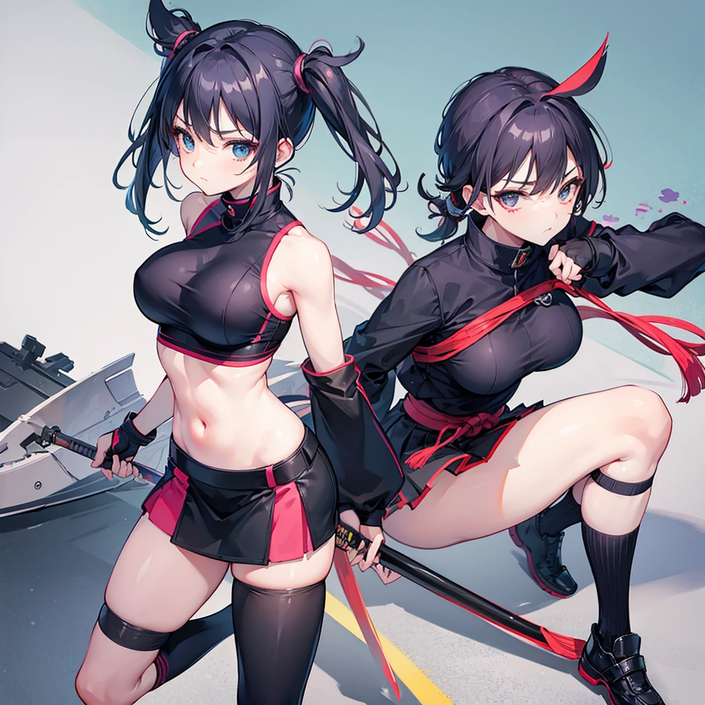 fighting, from side, 8k, super detail, ccurate, best quality, fullbody
