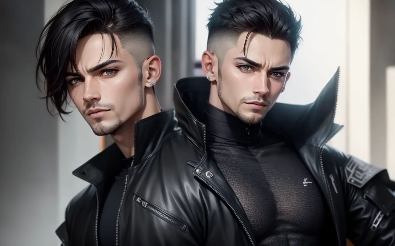 Change background Cyberpunk handsome boy realistic face 8k ultra realistic